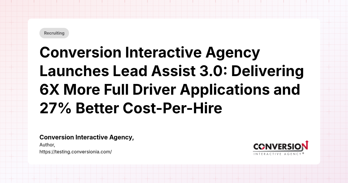 Conversion Interactive Agency… | Conversion Interactive Agency